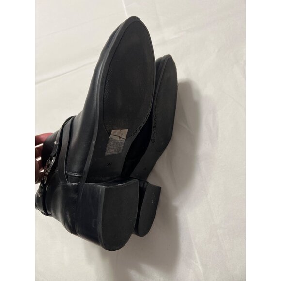 Michael Kors Black Ankle Boots Size 8 - Picture 8 of 10